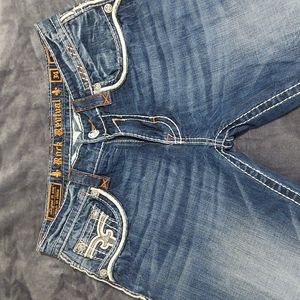 ROCK REVIVAL Like New Distressed Jeans